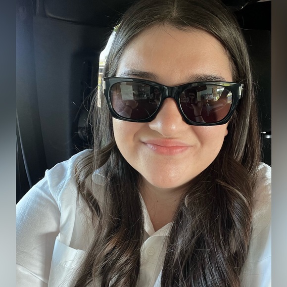 Saint Laurent 54 mm Rectangular Sunglasses - Picture 7 of 7